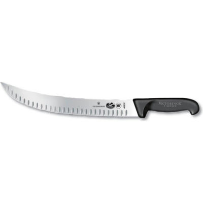 12", Granton Edge, Fibrox Handle, Butcher Knife