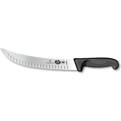 10", Granton Edge, Fibrox Handle, Butcher Knife