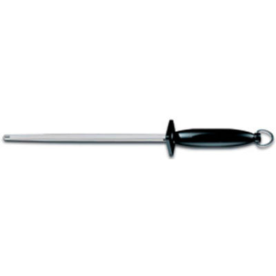 Victorinox 9 Steel Sharpener, Continental Cut, Black Nylon Handle 40687