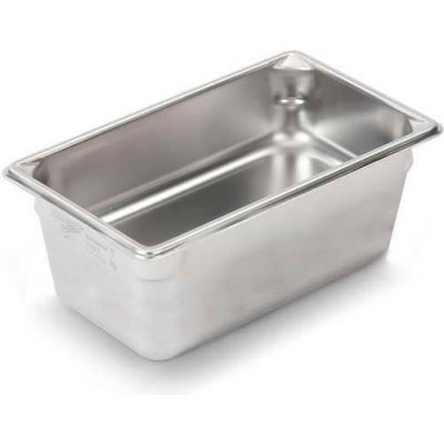 Vollrath, Super Pan V Stainless Steam Table Pan, 30462, 6" Depth, 1/4 Size - Pkg Qty 6
