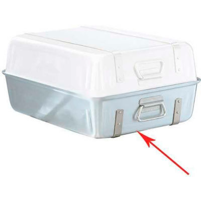 Vollrath® Wear Ever Aluminum Roast Pan Bottom, 448212, 11-1/2 Quart Capacity, For 68360 - Pkg Qty 2