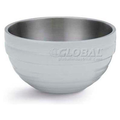 Vollrath® Double-Wall Insulated Serving Bowl, 4659250, 6.9 Quart, Pearl White - Pkg Qty 3