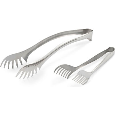 9" Stainless Spaghetti Tong - Pkg Qty 12