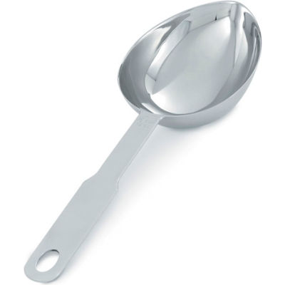 1/2 Cup Oval Measuring Scoop - Pkg Qty 12