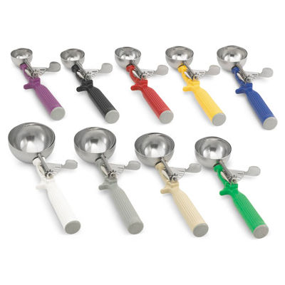 Vollrath® Size 8 Nsf Disher 4 Oz. - Gray - Pkg Qty 12
