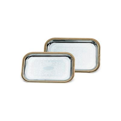 Vollrath® Odyssey™ Serving Tray - Rectangular Tray - Gold - Pkg Qty 6