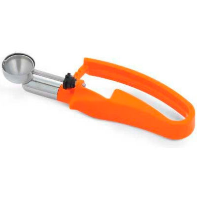 Vollrath® Standard Length Squeeze Disher, 47404, Orange, 0.33 Oz. Capacity - Pkg Qty 12