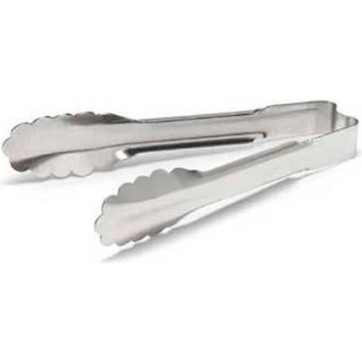 Vollrath, Heavy-Duty One-Piece Tongs, 4780610, 6" Long, Stainless Steel - Pkg Qty 12