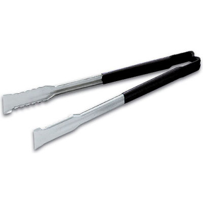 9.5" Versagrip 1 Piece Tong - Black - Pkg Qty 12