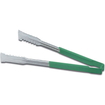 9.5" Versagrip 1 Piece Tong - Green - Pkg Qty 12