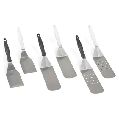 Vollrath® Hamburger Turner - Black Handle, Solid Blade - Pkg Qty 12