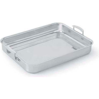 Vollrath® Miramar Large Food Pan W/ Handles, 49433, 4.6 Quart Capacity, Satin Finish