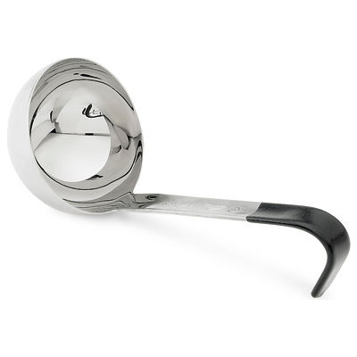 4 Oz. Ladle - Black With 6" Handle - Pkg Qty 12