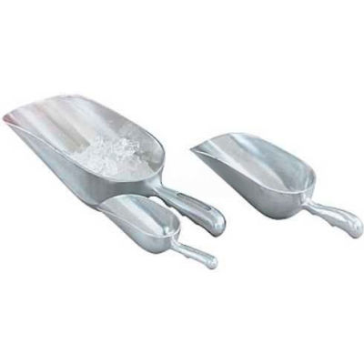 Vollrath® 5280 Cast Aluminum Scoops, 18 Oz. Capacity - Pkg Qty 6