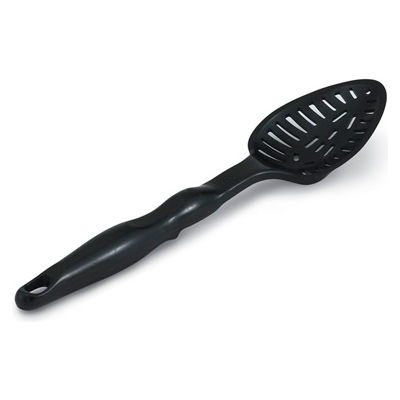 Slotted Spoon - Black - Pkg Qty 12