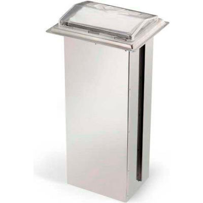 Vollrath, Napkin Dispenser, 6535-13, Limited In-Counter, Chrome