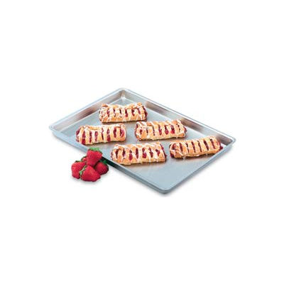 Quarter Size Sheet Pan - 15-1/2"W X 10-1/2"D X 1"H Aluminum - 68100 - Pkg Qty 6