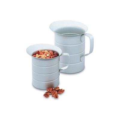 Aluminum Measure-1/2 Qt - Pkg Qty 6