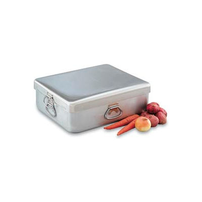 Vollrath Wear-Ever 68391 - Roast Pan, 42 Qt., Heavy Duty Aluminum, Handles, 20-7/8" x 17-3/8" x 7"