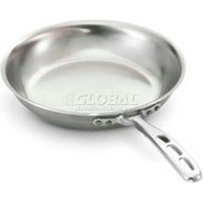 Vollrath® Tribute 3-Ply Plated Handle Fry Pan, 69208, 8" Top Diameter, Natural Finish - Pkg Qty 6