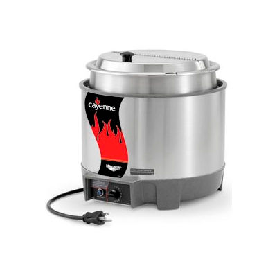 Vollrath® Cayenne® Round Heat 'N Serve - 11 Qt. Unit with Package