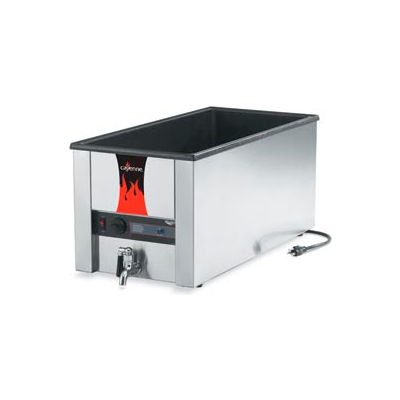 Cayenne® Round Heat 'N Serve 4/3 Rectangular Rethermalizer - With Drain