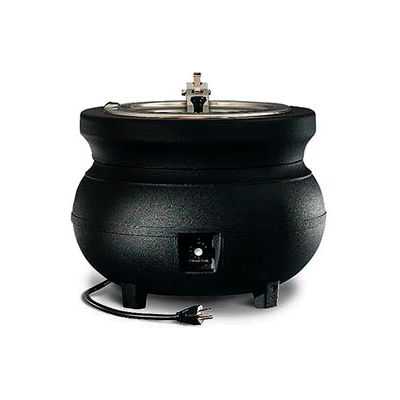 Vollrath® Cayenne® - Colonial Kettles™ 7 Qt. Black Rethermalizer with Package