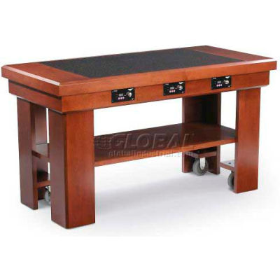 Vollrath® Induction Buffet Table, 7552284, Dark Red Mahogany, 60" X 30"