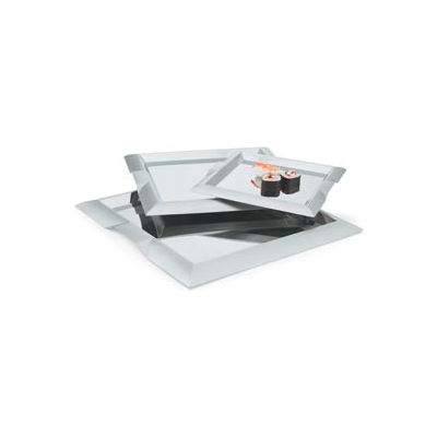 Vollrath® Stainless Steel Square Serving Tray - 15-3/4"L X 15-3/4"W - Pkg Qty 3