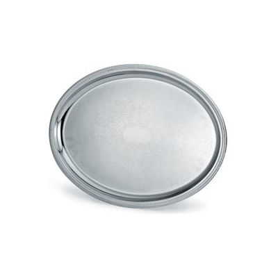 Vollrath® Elegant Reflections™ Oval Tray - 21-3/4" x 16"