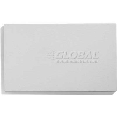 Vollrath® Miramar Resin Template For Contemporary Pan, 8240020, Blank Template, White Stone