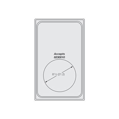 Miramar™ Night Sky Single Template - One Medium Round