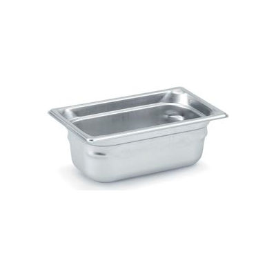Vollrath® 1/4 Size Super Pan 3® 90452 Pan 55mm, 2d - Pkg Qty 6