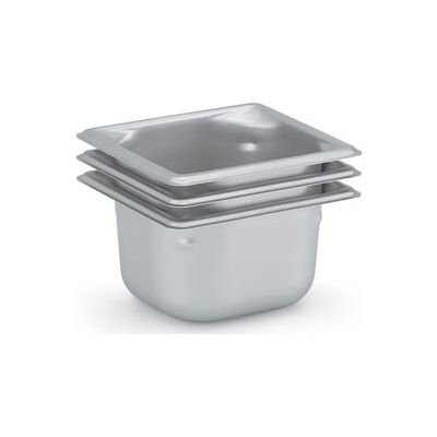 Vollrath® 1/6 Size Super Pan 3® 90662 Pan 150mm, 6d - Pkg Qty 6