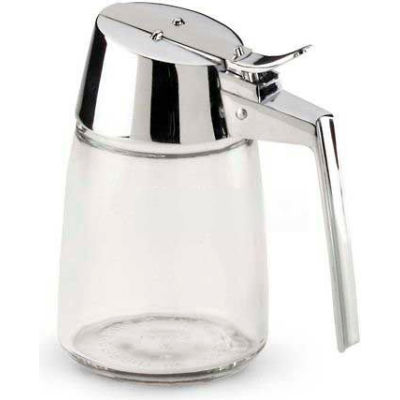 Vollrath, Traex Dripcut Servers, 912, Glass Jar W/ Top, 12 Oz - Pkg Qty 12