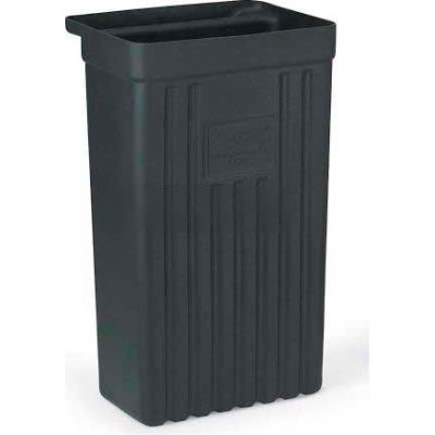 Vollrath® Refuse Bin, 9728810, Black - Pkg Qty 6