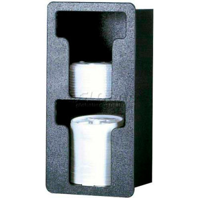 Vollrath® Acry Fab, Vertical Lid Holder, FML-2V, 3 Column, 13-7/16" X 6-1/2" X 5-3/8"