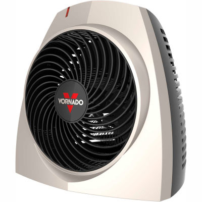 Vornado® Whole Room Heater W/ Adjustable Thermostat, 120V, Gray, 1500 Watt