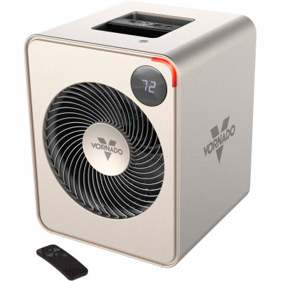 Vornado® Whole Room Heater W/ Remote, 120V, Silver, 1500 Watt