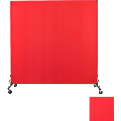 Portable Privacy Screen, VP6, Red