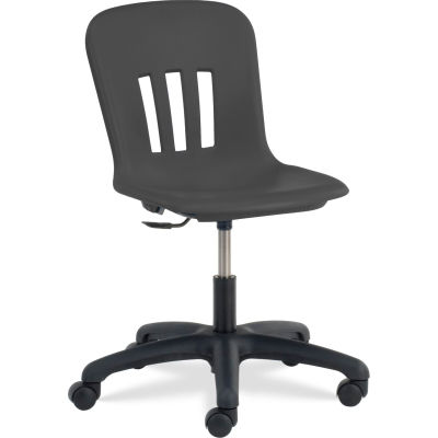 Virco® N9TASK18 Metaphor® Mobile Chair, Black Seat
