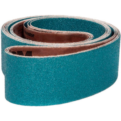 VSM Abrasive Belt, 258561, Zirconia Alumina, 1 1/2" X 24", 60 Grit - Pkg Qty 10