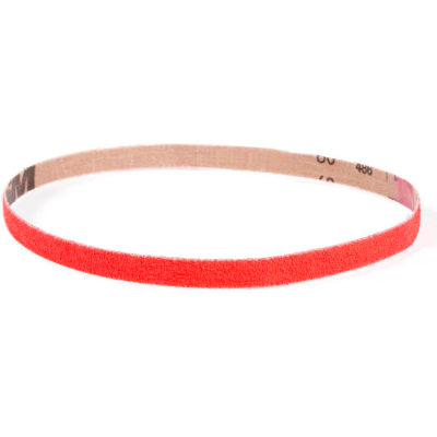 VSM Abrasive Belt, 307816, Ceramic, 1/4" X 18", 100 Grit - Pkg Qty 20