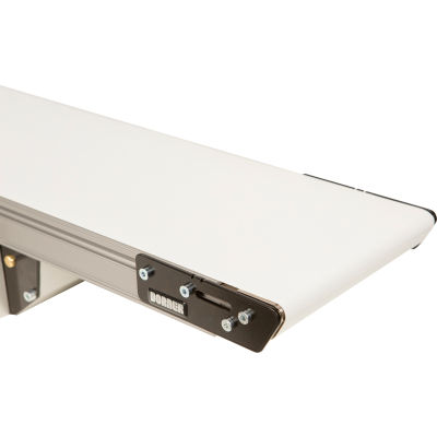 Cleated Dorner 2200 Series Low-Profile Conveyor 12 Width x 5 Length 10 ft/min Fixed Speed Cleated Dorner 2200 Series Low-Profile Conveyor 12 Width x 5 Length 10 ft/min Fixed Speed