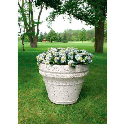 Outdoor Furniture & Equipment | Planters | Wausau TF4042 Round Outdoor ...