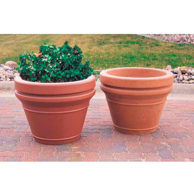Outdoor Furniture & Equipment | Planters | Wausau TF4043 Round Outdoor