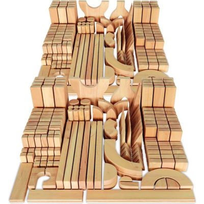 Whitney Brothers Half Unit Block Set - 340 Pieces