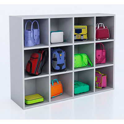 cubby whitney cubbies globalindustrial knapsack compartments unassembled birch