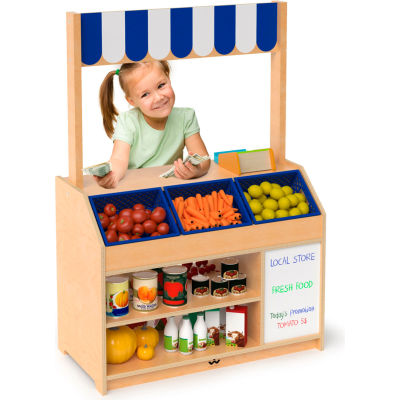 Whitney Brothers Preschool Pretend Play Market Stand