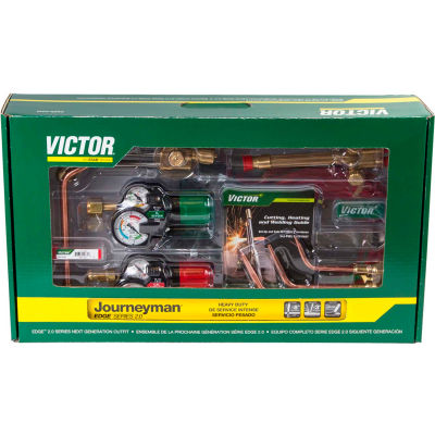 Victor® Journeyman EDGE 2.0 Heavy Duty Acetylene Cutting/Heating/Welding Outfit CGA-510